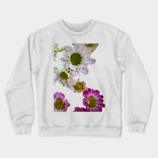 Purple Garden Floral Plants Flowers Crewneck Sweatshirt